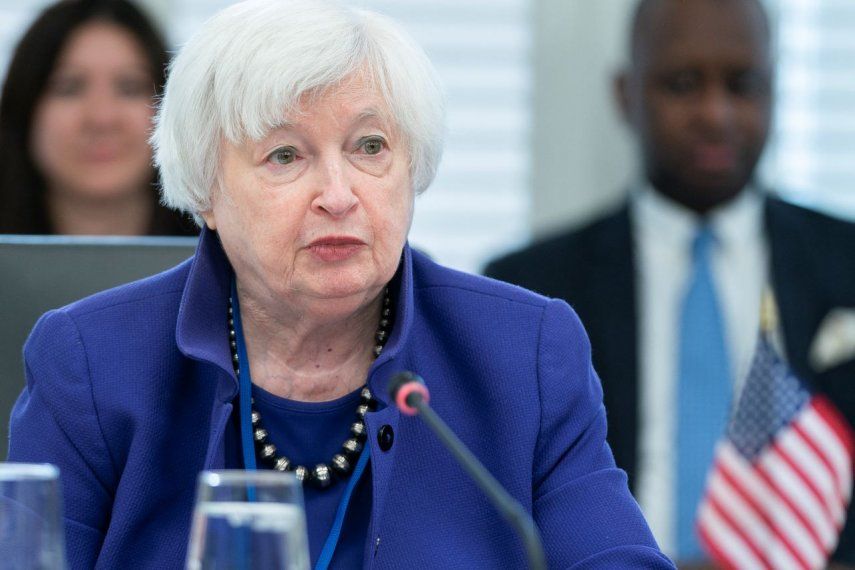 La secretaria del Tesoro, Janet Yellen.