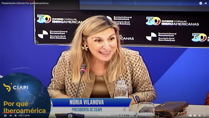 Núria Vilanova – Presidenta del Consejo Empresarial Alianza por Iberoamérica (CEAPI).