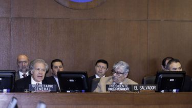 &nbsp;El secretario general, Luis Almagro.