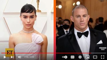 Channing Tatum y Zoë Kravitz.