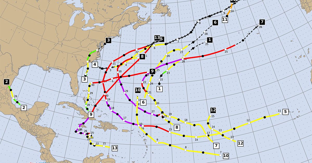EEUU cierra temporada ciclónica sin huracanes por primera vez en una década