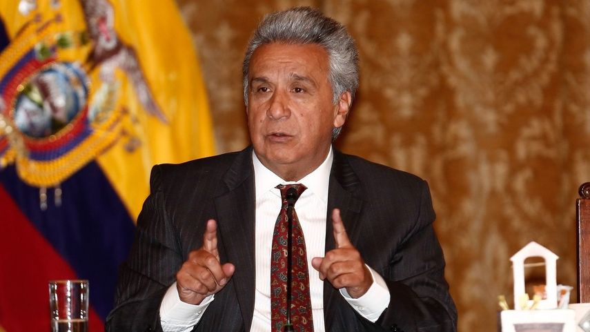 El presidente de Ecuador, Lenín Moreno.