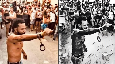 Maykel Osorbo agradeció a los que se unieron este fin de semana para protestar contra la represión y la violencia policial en la isla. &nbsp;