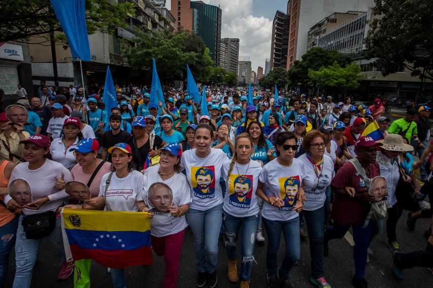 La oposición venezolana ha intentado en varias oportunidades desde hace tres semanas movilizarse sin éxito hasta la sede de la Defensoría del Pueblo, ubicada en el centro de Caracas.