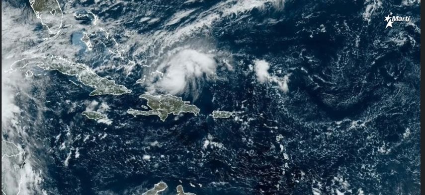 Monitoreo del movimiento del ciclón Oscar hacia Cuba.&nbsp;