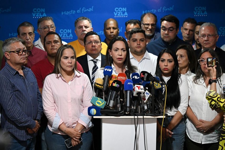 María Corina Machado, candidata de la oposición venezolana a las elecciones de 2024