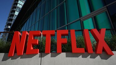 Logo de la plataforma de streaming Netflix.