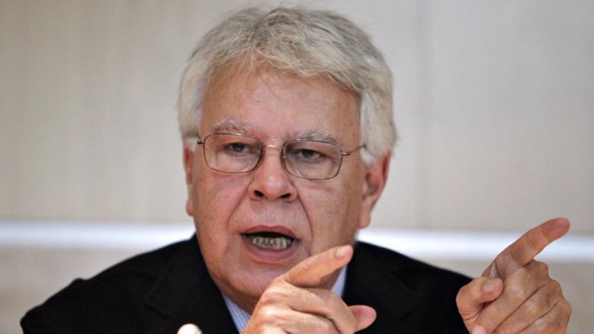 El expresidente del Gobierno español, Felipe González