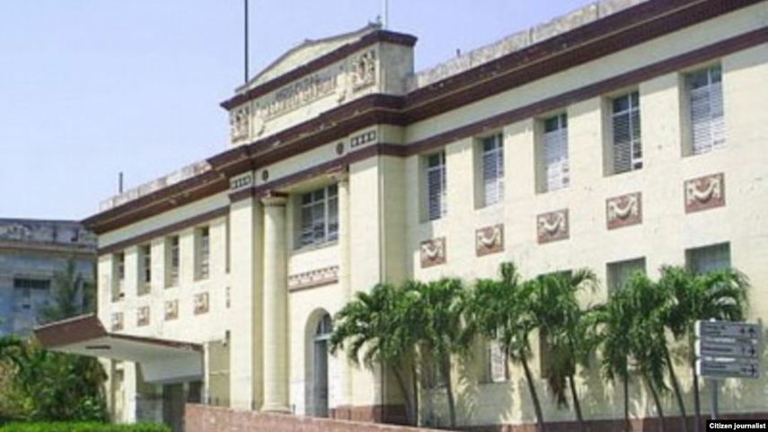 Hospital Calixto García, en La Habana.