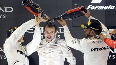 Bottas terminó por delante de Lewis Hamilton y&nbsp;Sebastian Vettel, segundo y tercero respectivamente.