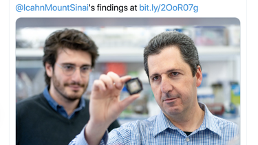 El profesor Yaakov Nahmias, de la Universidad Hebrea, y el doctor Benjamin tenOever, del Centro M&eacute;dico Mount Sinai de Nueva York, se han centrado en las formas en las que el SARS-CoV-2 se modifica en los pulmones de los pacientes.