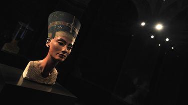El busto de Nefartiti de Egipto en el Neues Museum (New Museum) de Berl&iacute;n.&nbsp;
