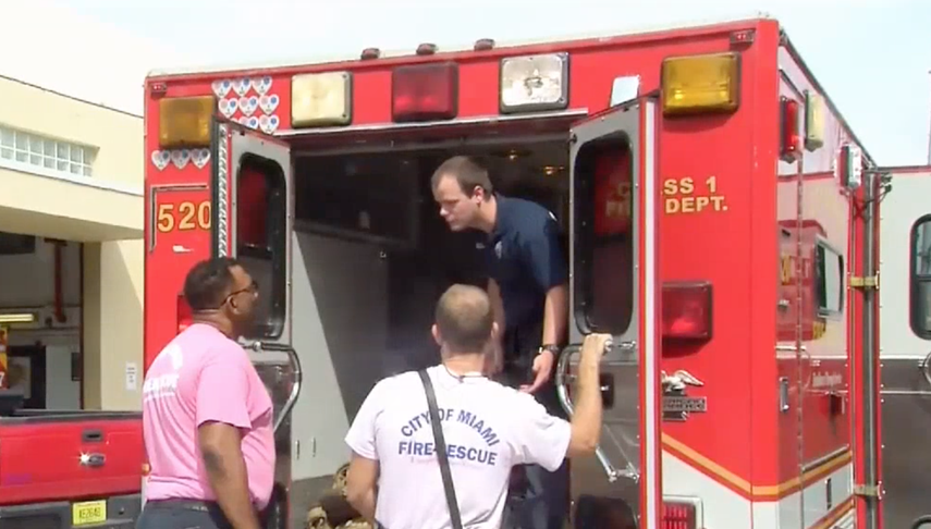 Bomberos y paramédicos de Miami&nbsp;se&nbsp;suman a autoridades de Ohio, Virginia, New Jersey y Missouri&nbsp;en su ayuda a los afectados tras el paso del huracán Michael.&nbsp;