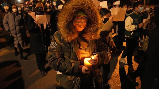 EEUU monitorea las manifestaciones en China