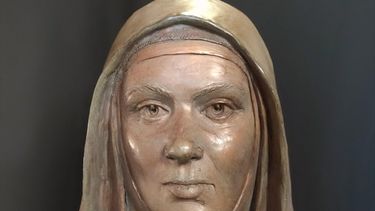 La imagen más fiel del rostro de Santa Teresa.