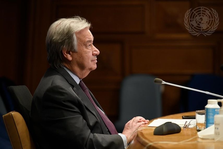 El secretario general de la ONU, António Guterres.&nbsp;