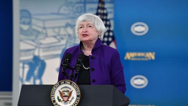 La secretaria del Tesoro estadounidense, Janet Yellen.