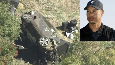 Tras el accidente, Tiger Woods debió ser extraído del vehículo usándose las herramientas hidráulicas de rescate, informó el departamento de policía de Los Ángeles.