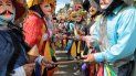 Los bailarines interpretan El Toro Huaco, una danza tradicional durante la festividad de San Sebastián en Diriamba, provincia de Carazo, a unos 50 kilómetros al sur de Managua el 19 de enero de 2021. Los devotos de San Sebastián bailan con trajes tradicionales y usan máscaras para evitar la propagación de la Coronavirus COVID-19. Los bailarines interpretan El Toro Huaco, una danza tradicional durante la festividad de San Sebastián en Diriamba, provincia de Carazo, a unos 50 kilómetros al sur de Managua el 19 de enero de 2021. Los devotos de San Sebastián bailan con trajes tradicionales y usan máscaras para evitar la propagación de la Coronavirus COVID-19.