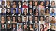 En esta combinaci&oacute;n de fotos, los presentadores anunciados para la 92 entrega anual de los premios Oscar.&nbsp;