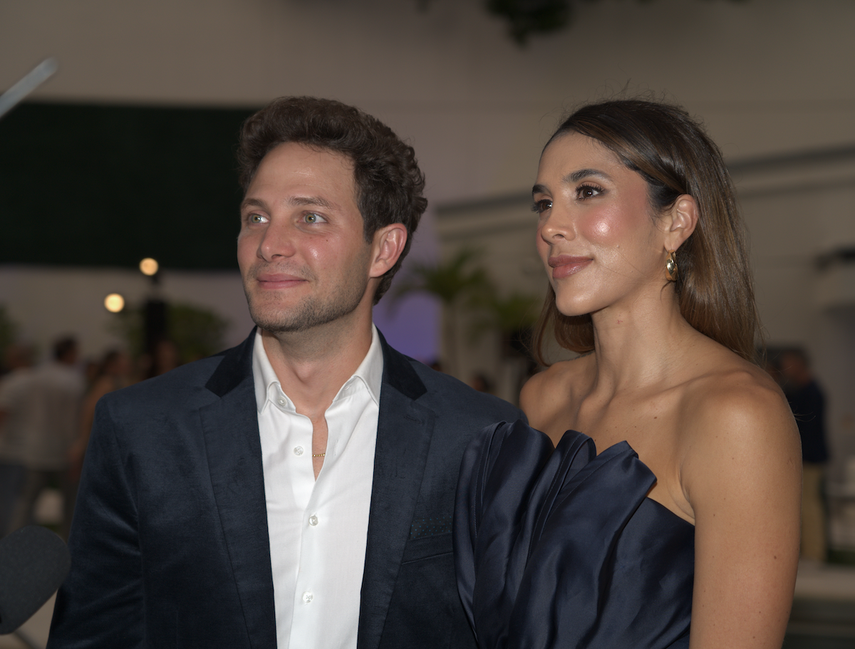 Gabriel Coronel y Daniella Ospina.&nbsp;