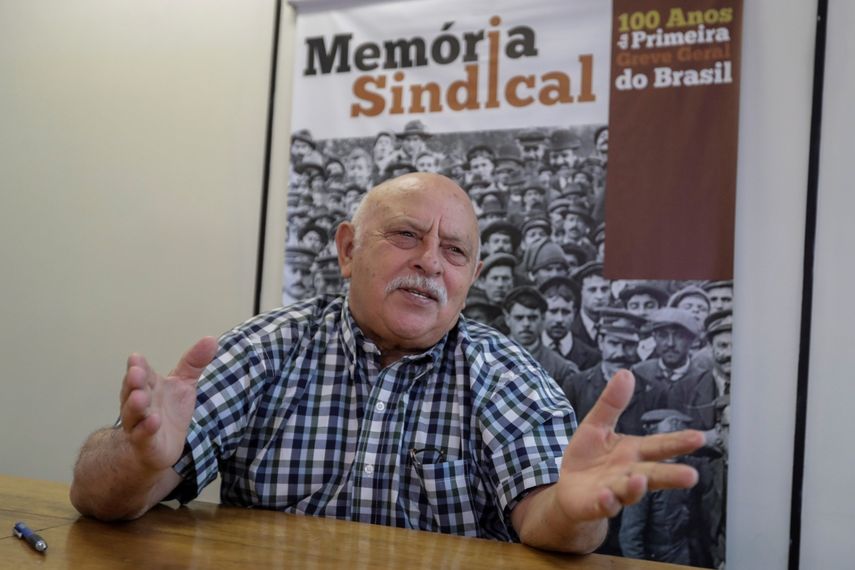 Frei Chico, hermano del expresidente Lula da Silva