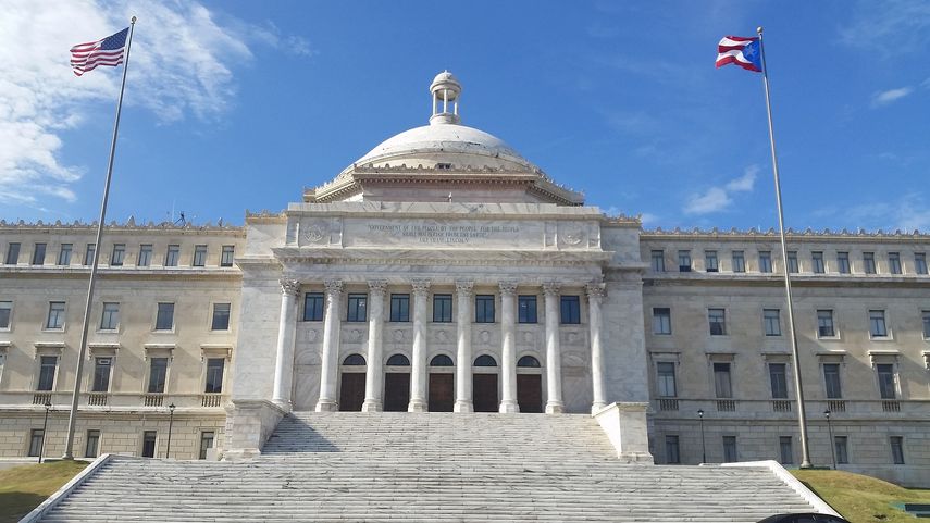 Senado de Puerto Rico, en San Juan.