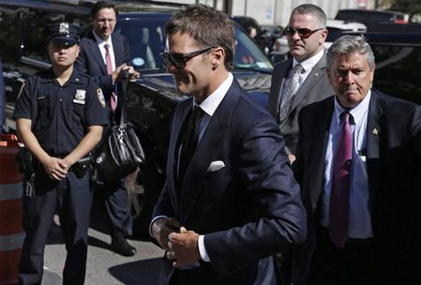 Brady salió victorioso de su batalla legal con la NFL. (EFE)