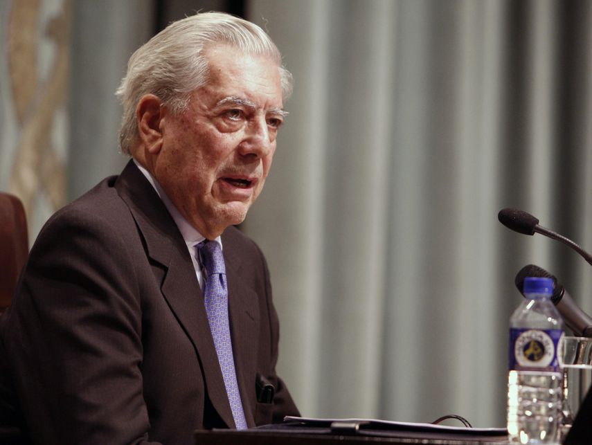 El escritor peruano&nbsp;Mario&nbsp;Vargas&nbsp;LLosa.