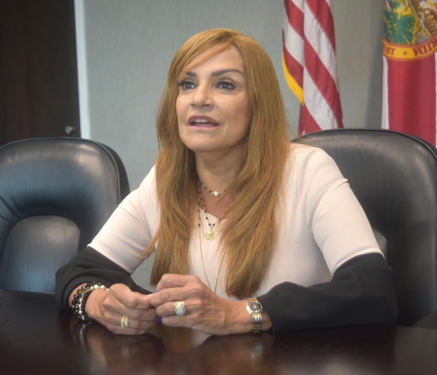 Gladys González, jefa del Departamento de Información y Tecnología en Doral.