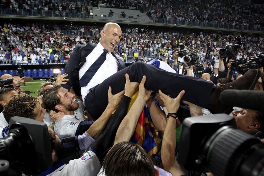 El DT francés, Zinedine Zidane, es el gran cerebro detrás del título del equipo merengue.