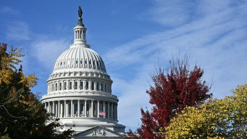 Imagen del Capitolio en Washington, sede del Congreso federal de Estados Unidos.