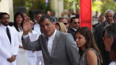El presidente de Ecuador&nbsp;Rafael&nbsp;Correa&nbsp;