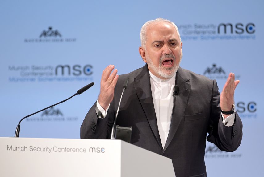 Mohamad Javad Zarif, ministro de Exteriores de Irán.