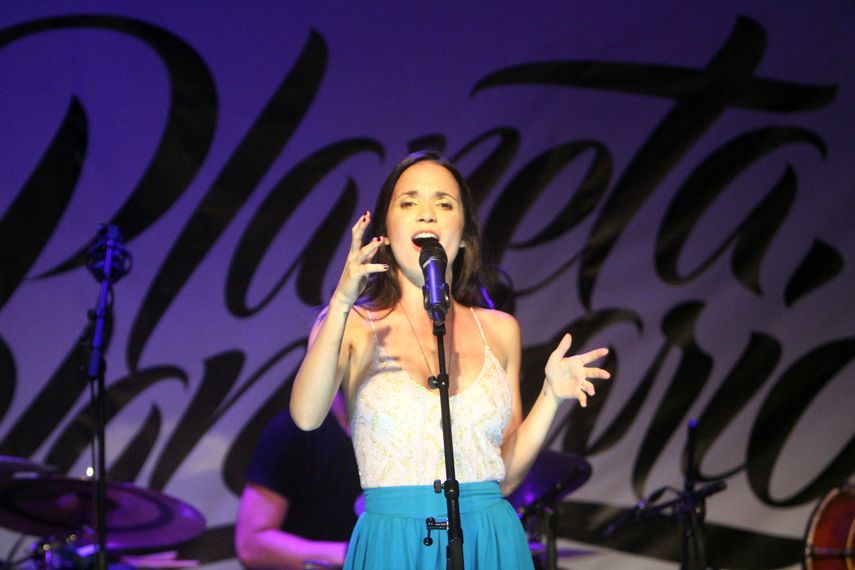 La cantante cubana Diana Fuentes.&nbsp;