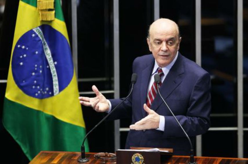 José Serra, canciller de Brasil