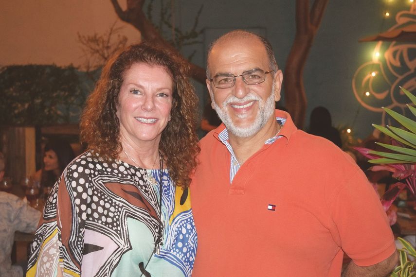 Leslie y Lorenzo del Moral.&nbsp;
