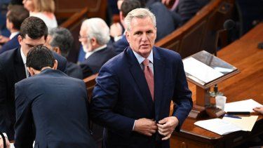 El líder republicano en la Cámara Baja, Kevin McCarthy.