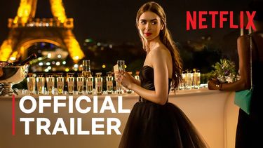 Captura de pantalla del trailer de Emily en París, del canal de YouTube de Netflix.&nbsp;