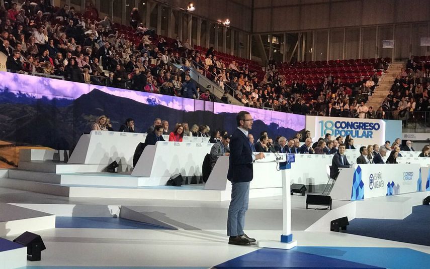 Pablo Casado, vicesecretario de Comunicación del Partido Popular español.