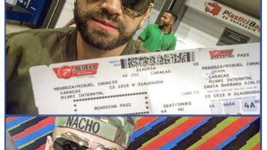 El artísta venezolano tuvo que devolverse de emergencia a Miami luego de haber llegado dos días atrás a la capital sudamericana