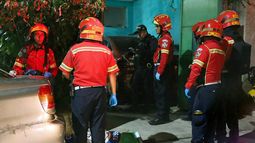 Bomberos acudieron al lugar del ataque armado en Ciudad de Guatemala (AFP)