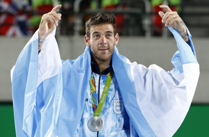 Del Potro agradeció el apoyo del público durante los juegos decisivos para alcanzar la medalla de plata