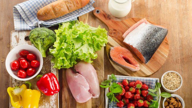 Dietas saludables, bienestar para la vida.&nbsp;