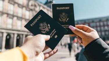 Pasaporte de Estados Unidos.&nbsp;