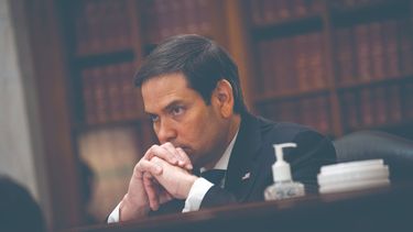 Marco Rubio, senador republicano por Florida y presidente interino del Comité de Inteligencia del Senado.
