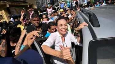 María Corina Machado presentó propuestas de campaña para Venezuela y continuó su recorrido por el país, en vísperas de su cumpleaños