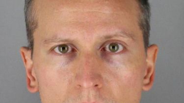 Derek Chauvin, el policía acusado de la muerte del afroamericano George Floyd.