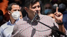 Freddy Superlano, candidato de la Mesa de la Unidad Democrática en Barinas, en 2021.&nbsp;