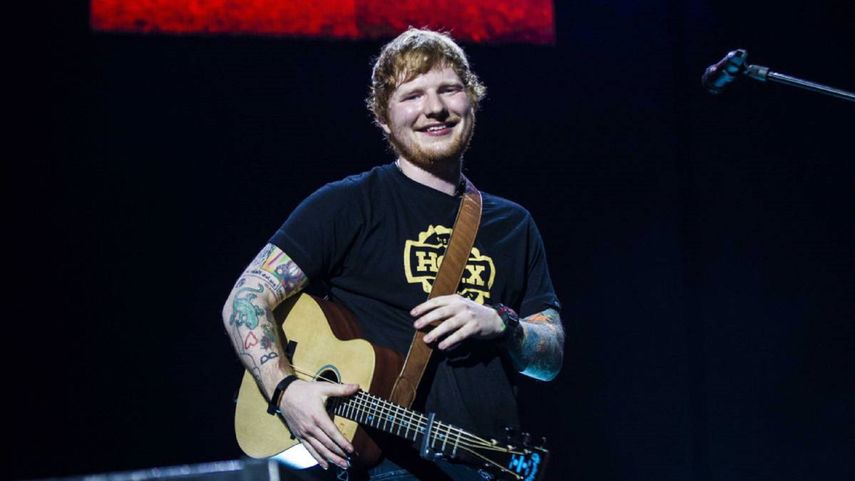 El cantante Ed Sheeran.